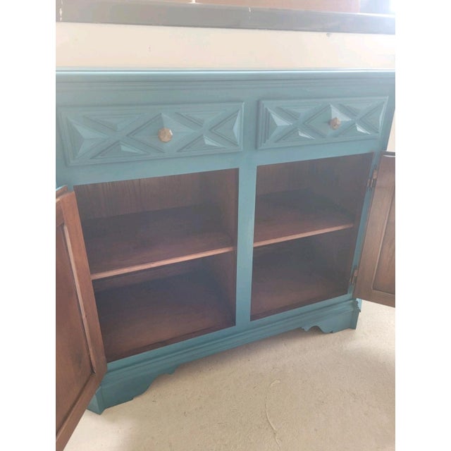 Baroque Lacquered Sideboard in Piedmontese Baroque Style, 1950s For Sale - Image 3 of 10