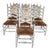 Mid 20th Century Set Of Ten Italian Dining Chairs For Sale
