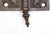 Victorian Pair of 3.5 X 3.5 In. Antique Cast Iron Victorian Door Hinges For Sale - Image 3 of 5