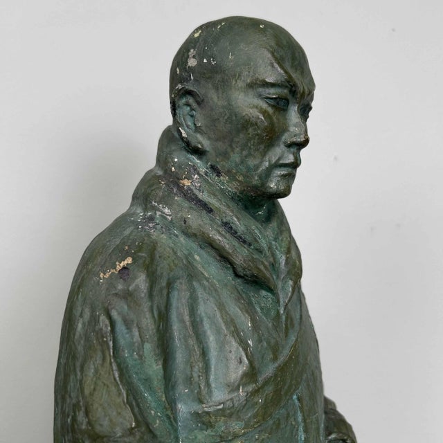 Shinran Buddhist Monk Statue, Taishō Period, Japan, 1920s For Sale - Image 13 of 18
