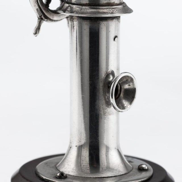 Vintage English Silver Captains Wheel Cigar Cutter, 1929 For Sale - Image 14 of 17