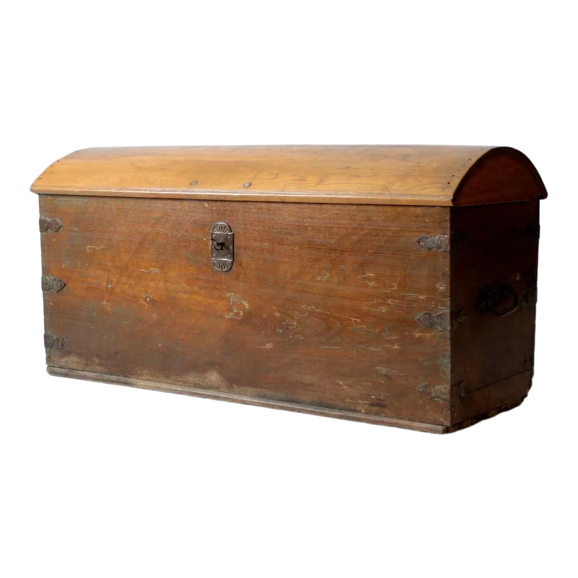Antique Wooden Chest Chairish