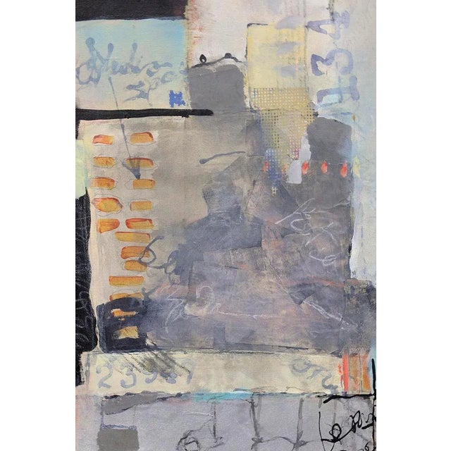 "Floor Plan" Original Abstract Mixed Media Painting by Jill Krasner For Sale - Image 4 of 6