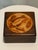 Wood Vintage Annemarie Davidson Siara Madre, California “Jewel” Series Enamel Koi Box For Sale - Image 7 of 9