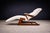 Sculptural Chaise Lounge in Solid Hardwood & Bouclé, Brazilian Modern, 1950s For Sale - Image 12 of 17