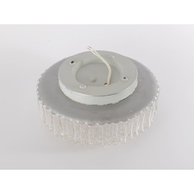 1960s Staff Leuchten Bubble Glass Flush Mount For Sale - Image 9 of 10