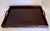 1930's Chinese Carved Rosewood Faux Bamboo Handled Tray For Sale - Image 10 of 12