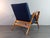 Blue Set of Mid-Century Czech Armchair with Stool by Frantisek Jiràk for Tatra, 1960s For Sale - Image 8 of 18