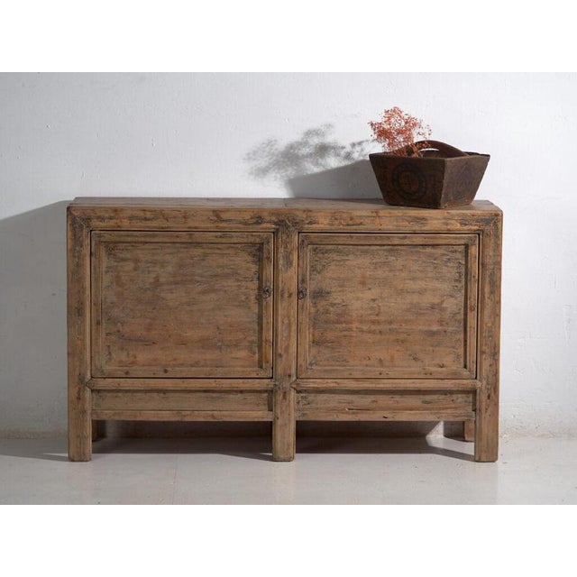 Antique Chinese Sideboard in Pine from Amaru For Sale - Image 3 of 12