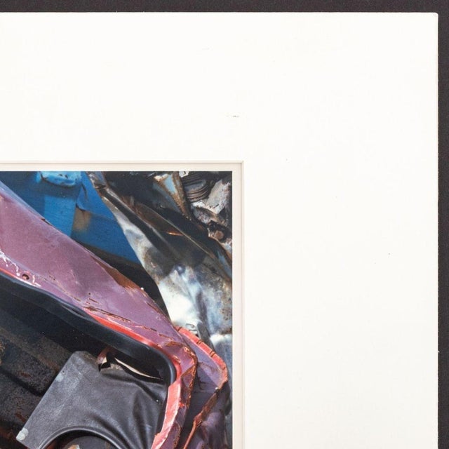 Early 21st Century Anne Sager Junk Car Composition Photograph C-Print For Sale - Image 5 of 7