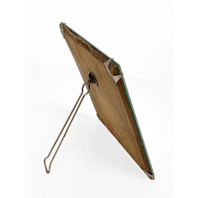 Early 20th Century French Art Nouveau Table and Wall Mirror, 1910s For Sale - Image 4 of 10