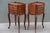 1960s Pair of French Louis XV Style Side Tables Nightstands For Sale - Image 15 of 17