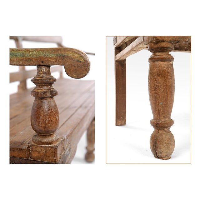 Wooden Bench For Sale - Image 5 of 6