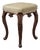 English Victorian Dressing Table Stool in Goncalo Alves Wood, 1860 For Sale