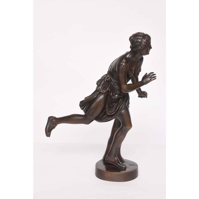 Large-Scale Bronze Sculpture of Atalanta, Goddess of ...