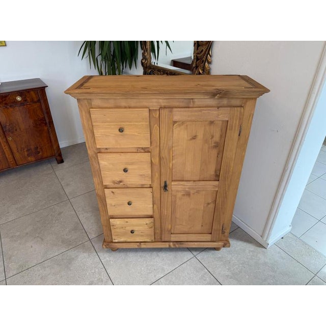 Rustic Farmhouse Pantry Cupboard For Sale - Image 11 of 13