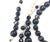 Gemstone Chanel Rare Black Stone Pearl Dangle Tassel Necklace For Sale - Image 7 of 8