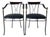 Vintage Spanish Manuel Vidal Grau “Swan” Dining Armchairs – Pair For Sale