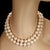 2020s Ajd 35 Inch White Freshwater Pearl Necklace Great Gift For Sale - Image 5 of 6