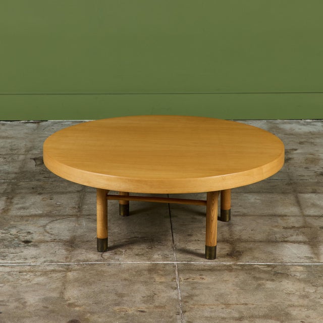 Maple Lazy Susan Coffee Table by Carlin Furniture For Sale - Image 12 of 12