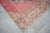 3x12 Vintage Oushak Runner Rug Coral Pink Hallway Runner Authentic Turkish Rug For Sale - Image 11 of 13