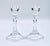Vintage Dutch Tulip Crystal Candlesticks- a Pair For Sale - Image 9 of 12
