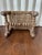 Tan Vintage French Audoux Minet Style Handcrafted Rope & Wood Stool For Sale - Image 8 of 16