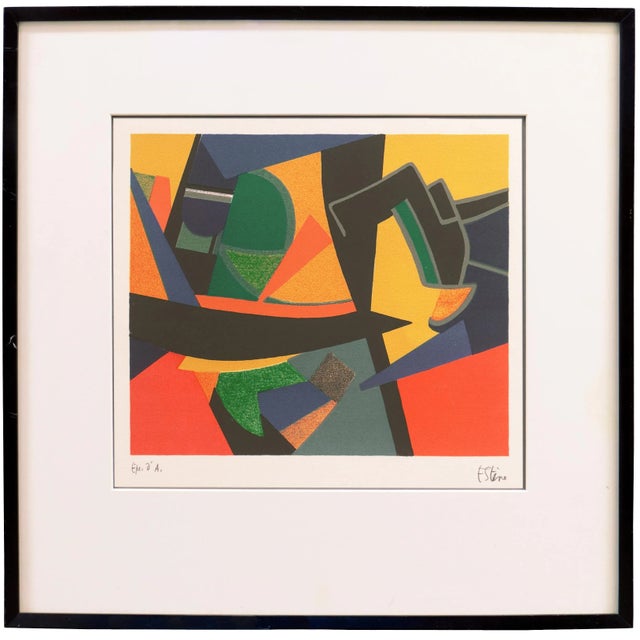 Signed, lower right, 'Estève' for Maurice Estève (French, 1904-2001) and inscribed, lower left 'E d'A' for Epreuve...