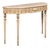 Mid 20th Century Italian Marble Top Slender Console, 4 Ft For Sale
