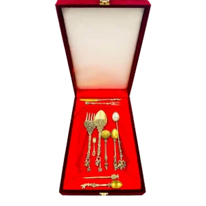 Collection of Early 20th Century Montagnani Flatware Set- 9 Pieces