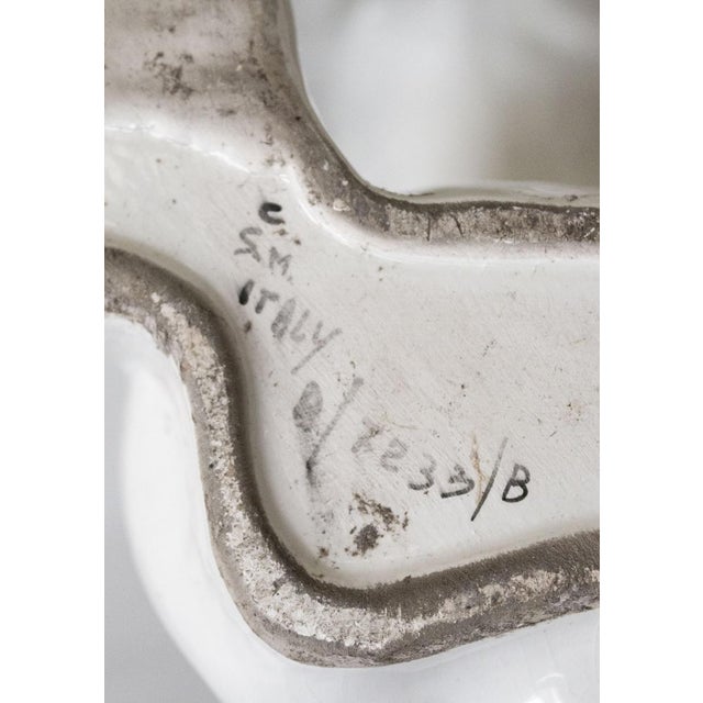 Ceramic Greyhound Dog Statue from C.S.M. Italy, 1960s-1970s For Sale - Image 9 of 13