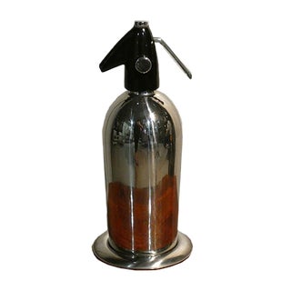 Italian 18/8 Seltzer Siphon from Mepra, 1960s For Sale