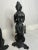 Figurative Mid-Century French Cast Iron Andirons - a Pair For Sale - Image 3 of 6