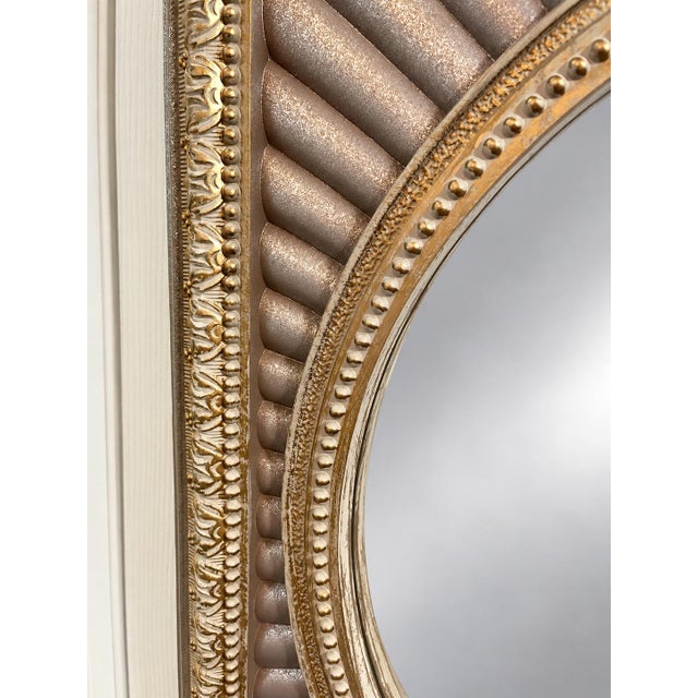 Beautiful decorative wall mirror made exclusively for Home Interiors and Gifts. This substantial round mirror features an...