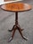 Georgian Style Satin Mahogany Pedestal Quadpod Wine Table, Circa 1910s For Sale - Image 4 of 8