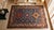 Navy Blue Tribal Geometric Design Small Size Late 19th Century Antique Caucasian Shirvan Carpet For Sale - Image 8 of 9