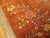 1920s Orange Floral Antique Chinese Art Deco Rug 9' X 11'6" Handknotted Wool Carpet For Sale In New York - Image 6 of 6