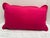 Lush Vibrant Embroidered Velvet Decor Pillow For Sale - Image 4 of 7