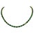 40 Carat Oval Brazilian Emerald & 3 Carat Diamond Tennis Necklace 14 Karat Gold For Sale - Image 15 of 18