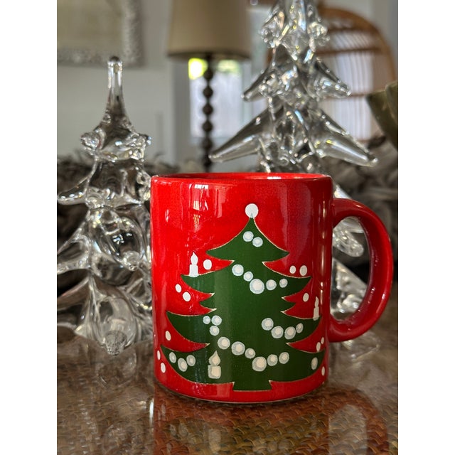 Capture the warmth and nostalgia of the holidays with these vintage Waechtersbach Christmas mugs — the same beloved design...