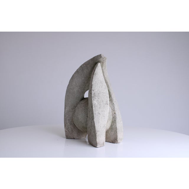 Brutalist Abstract Biomorphic Sculpture, 1960s, Concrete For Sale - Image 11 of 18