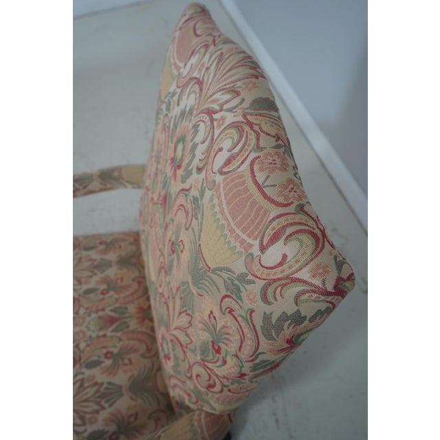 Pair Chippendale Paw Feet Newly Upholstered Armchairs For Sale - Image 16 of 18