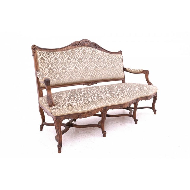 Early 20th Century Antique French Sofa, 1910 For Sale - Image 5 of 12