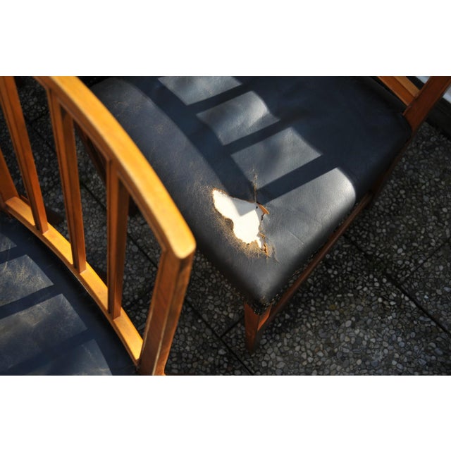Wood Modernist Model 620 Chairs in Walnut by Josef Frank for Svenskt Tenn, 1940s, Set of 10 For Sale - Image 7 of 18