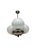 Art Deco Glass Chandelier, Poland, 1970s For Sale - Image 3 of 15