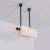 Metal Odyssey Linear SM Polished Nickel Hanging Light by Schwung For Sale - Image 7 of 10