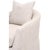 Essentials For Living Faye Performance Fabric Slipcover Swivel Club Chair For Sale In Washington DC - Image 6 of 8