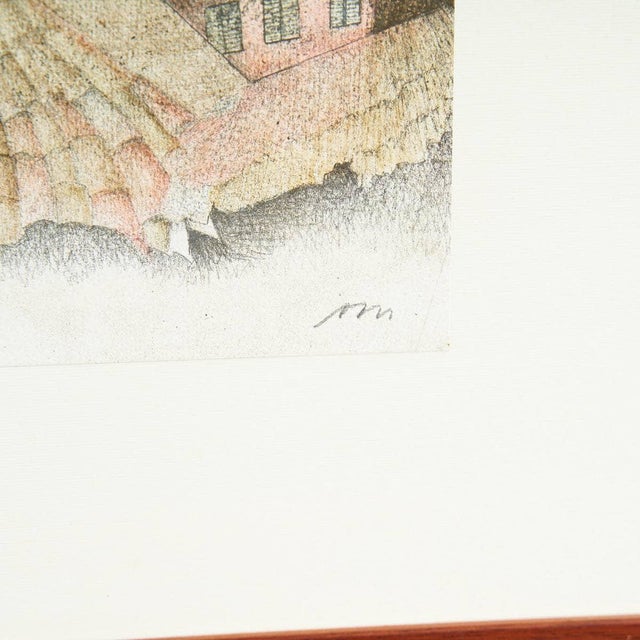 Ossi Czineer, Numbered Lithograph, 2000s, Lithograph, Framed For Sale - Image 4 of 9