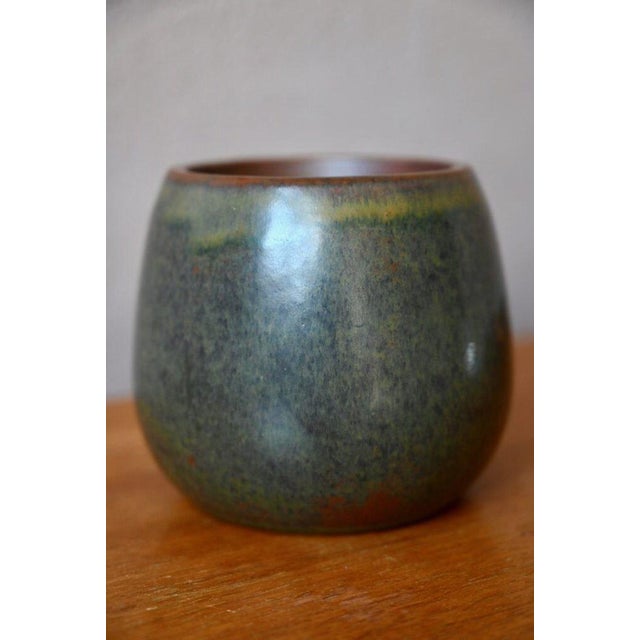 Ceramic Covered Pot by Erik Rahr for Saxbo, 1930s For Sale - Image 7 of 11