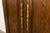 Brown Baker Furniture French Provincial Louis XV Carved Oak Armoire Dresser or Linen Press For Sale - Image 8 of 18
